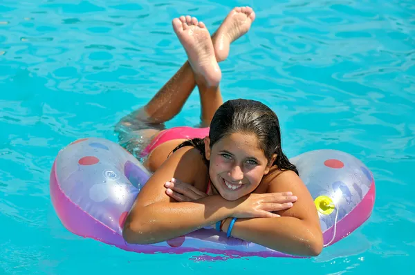 In the pool — Stock Photo, Image