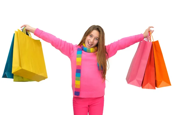 Shopping divertente — Foto Stock