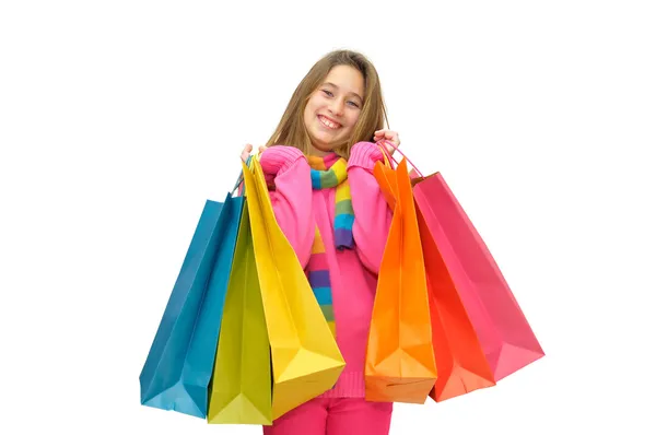 Compras divertido — Foto de Stock