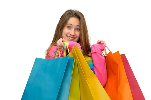 Compras divertido —  Fotos de Stock