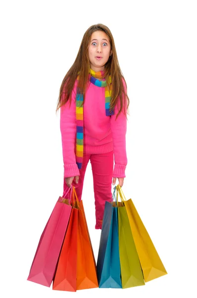 Shopping divertente — Foto Stock