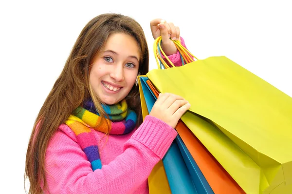 Compras divertido — Foto de Stock