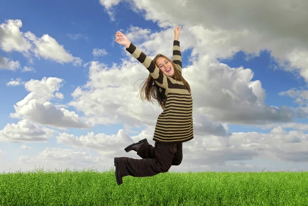 Big jump — Stock Photo, Image