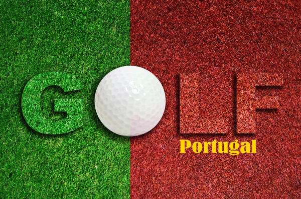 Golf in Portugal — Stockfoto