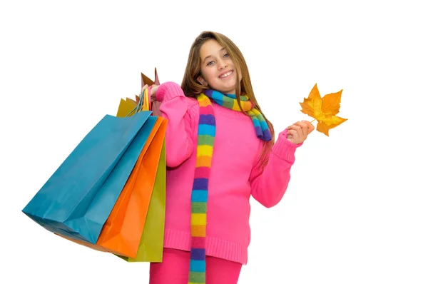 Shopping fun Royalty Free Stock Images