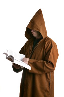 monk bir kitap okuma