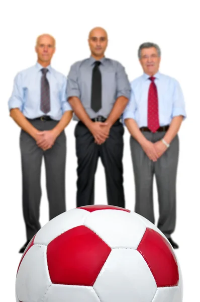 Fútbol en la oficina — Foto de Stock