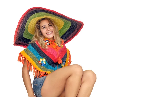 Sombrero fille — Photo