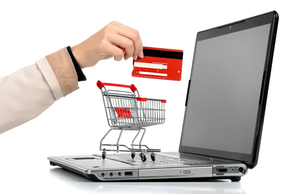 Shopping online — Foto Stock