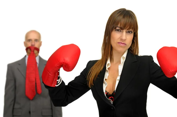 Agressive business — Stock Photo, Image