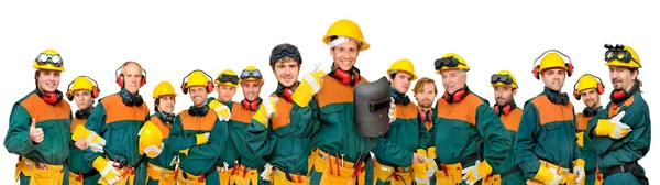 Equipe di lavoratori — Foto Stock