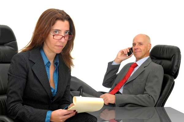 Geschäftsmannschaften — Stockfoto