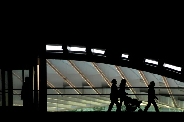 近代的な鉄道駅 — ストック写真