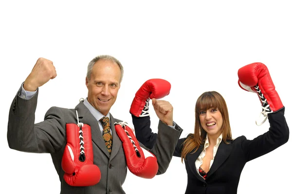 Agressive business — Stock Photo, Image