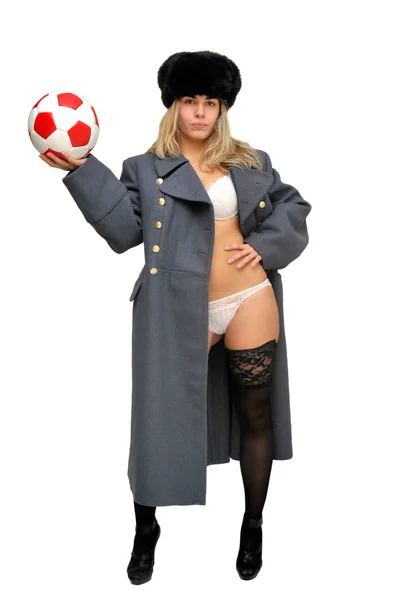 Russian Soccer player — Stock Photo, Image