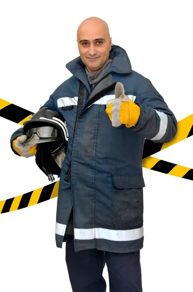 Feuerwehrmann — Stockfoto