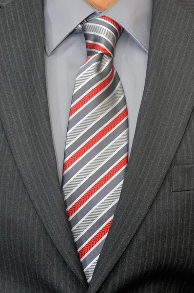 Detalle corbata y traje —  Fotos de Stock
