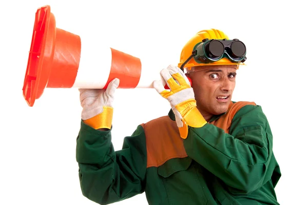 Construction worker — Stock Photo, Image