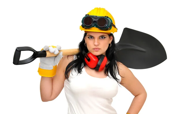 Sexy worker — Stock Photo, Image