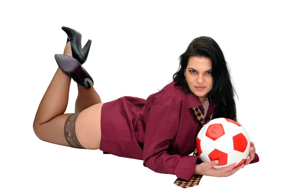 Affaires et soccer — Photo