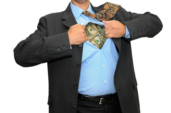 Superbusinessman — Stock Photo, Image