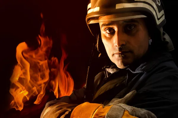 Fireman — Stock Photo, Image