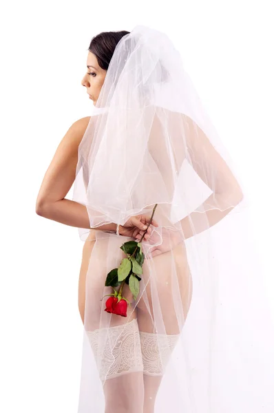 Sexy bruid — Stockfoto