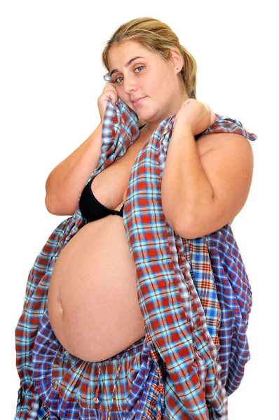 Mujer embarazada. — Foto de Stock