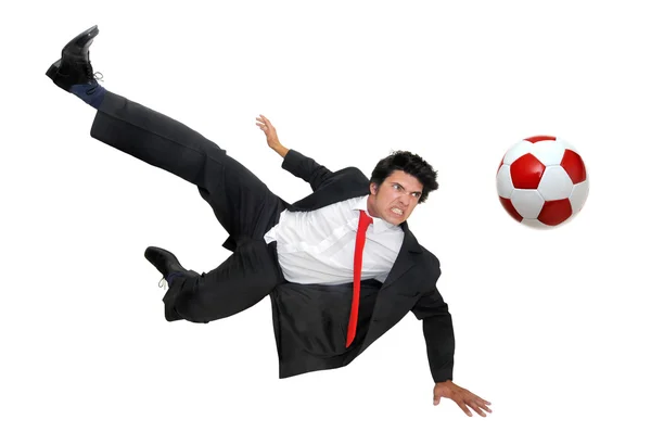 Football crazyness — Stock Photo, Image