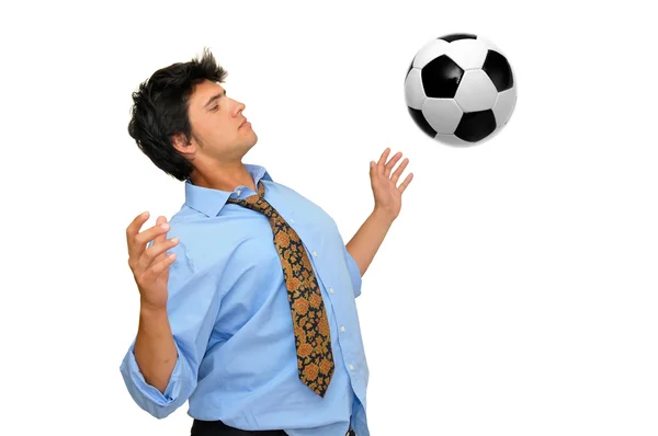 I love football — Stock Photo, Image