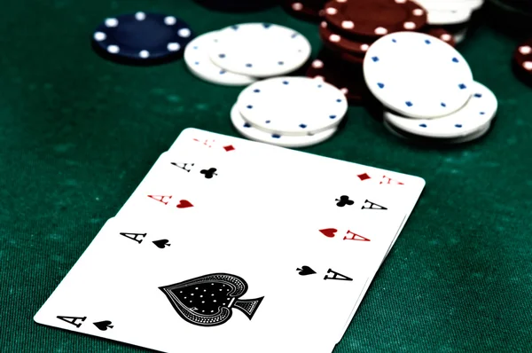 Poker — Stockfoto