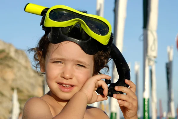 Czas na plaży — Zdjęcie stockowe