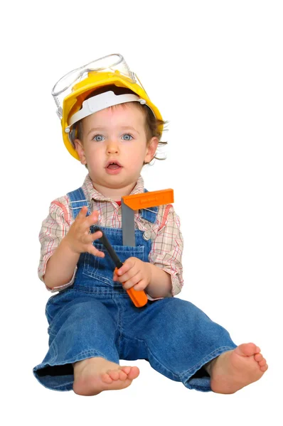 Baby worker — Stock Photo, Image