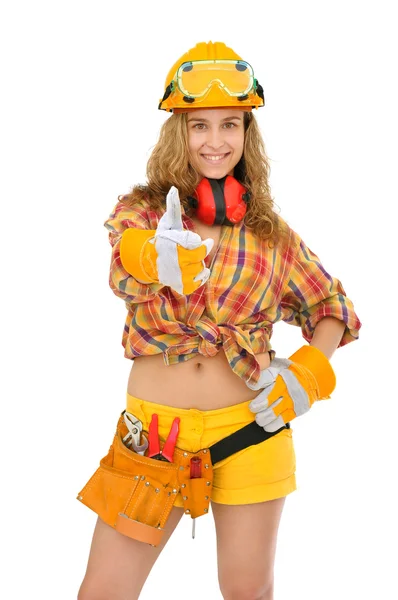 Sexy worker — Stock Photo, Image