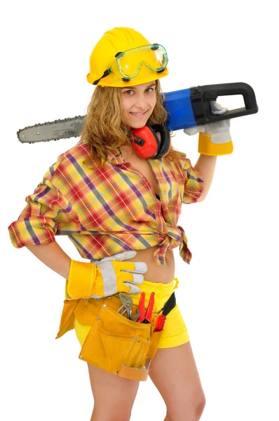 Sexy worker — Stock Photo, Image