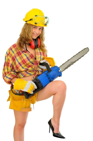 Sexy worker — Stock Photo, Image