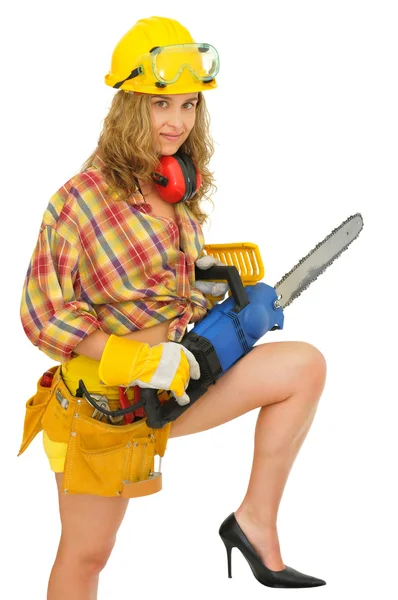 Sexy worker — Stock Photo, Image