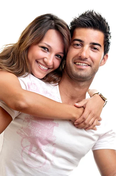 Beautiful young couple — Stock Photo, Image