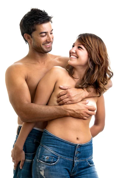 Hermosa pareja joven — Foto de Stock