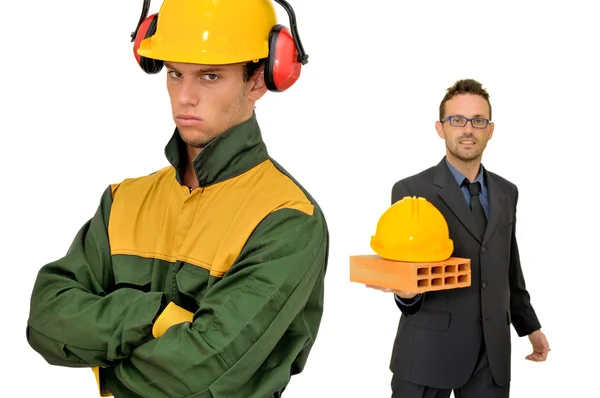 Builders team — Stock Photo, Image