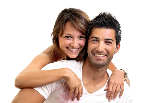 Beautiful young couple Stock Photo