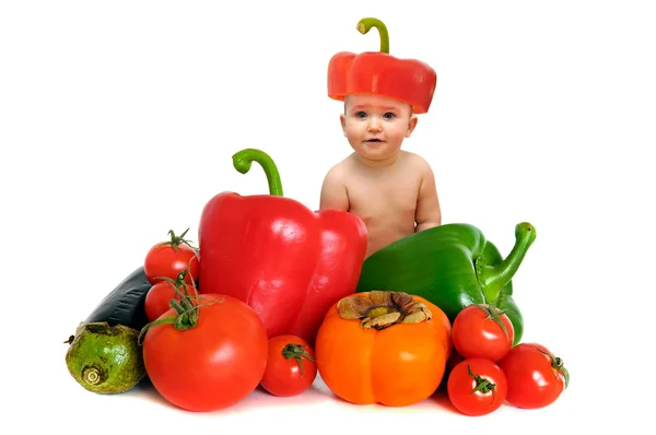 Warzywa dziecka — Zdjęcie stockowe