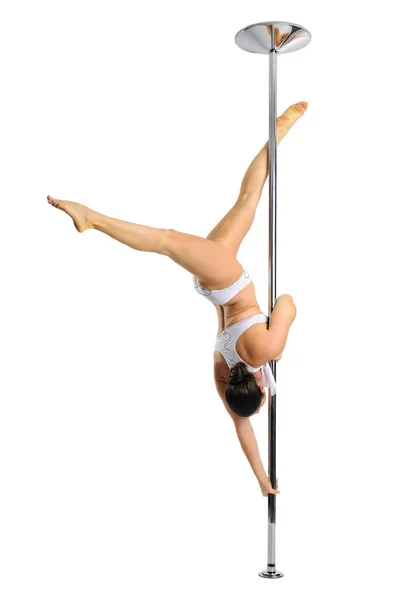 Pole dancer — Stock Photo, Image