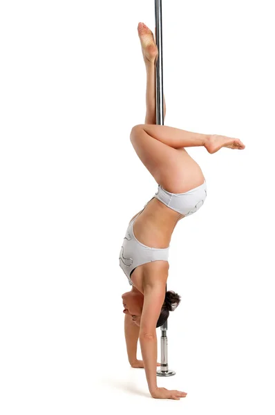 Pole dancer — Stock Photo, Image