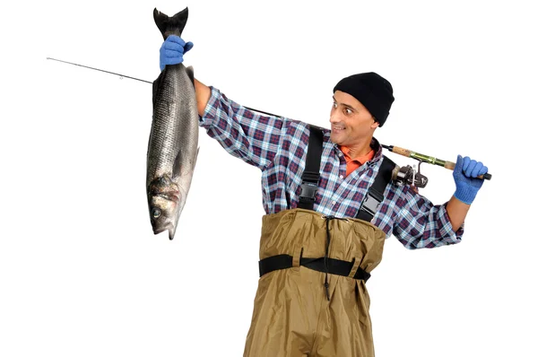 Balıkçı avı. — Stok fotoğraf