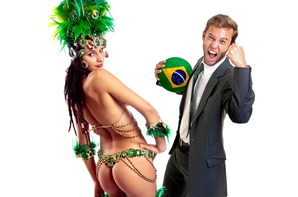 足球巴西 2014 — 图库照片
