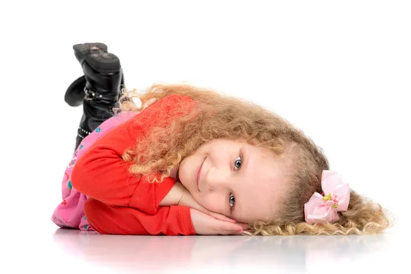 Bela jovem menina — Fotografia de Stock