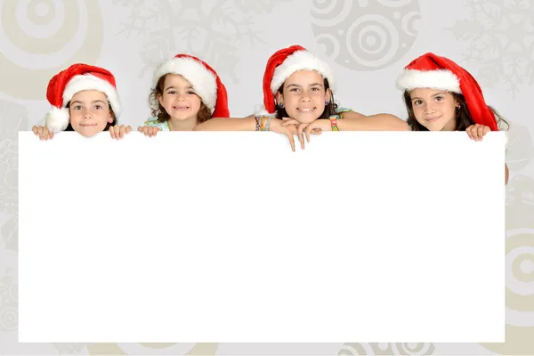 Natale ragazze — Foto Stock