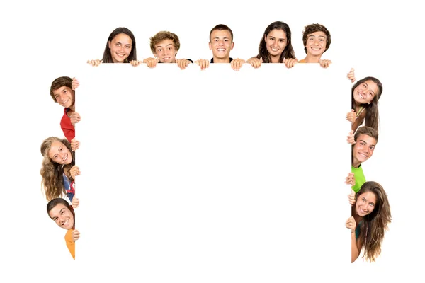 Teens background — Stock Photo, Image