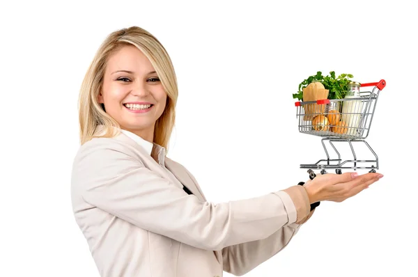 Shopping woman — Stock Photo, Image